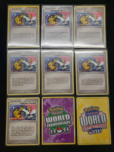 2006 Pokémon World Championships Tropical Tidal Wave No. 1 Trainer Card
