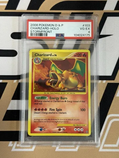2008 Pokémon TCG Diamond & Pearl Stormfront Charizard