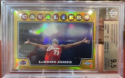 2008 Topps Chrome LeBron James Refractor