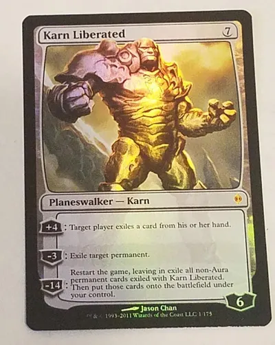 2011 Magic: The Gathering - New Phyrexia's Karn Liberated