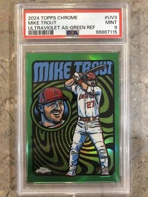 2015 Topps Chrome Mike Trout Superfractor