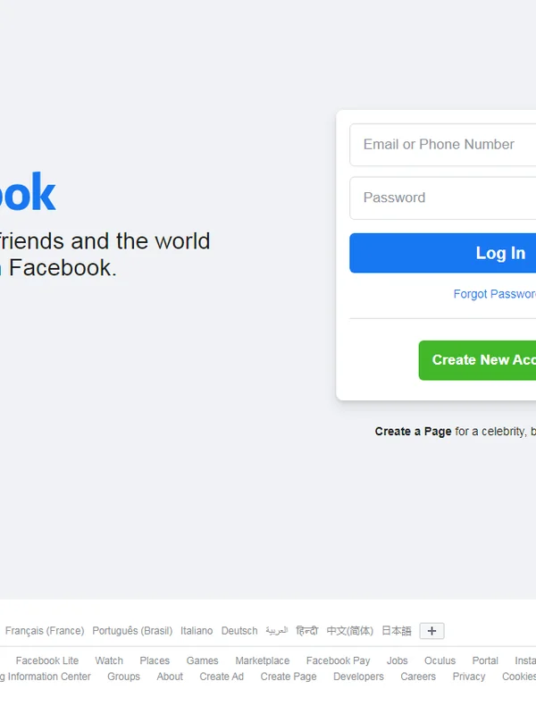 Social Networking Platform (Facebook)